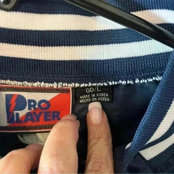 Vintage Pro Player Half Zip Pull Over Windbreaker Large - Picture 3 of 6